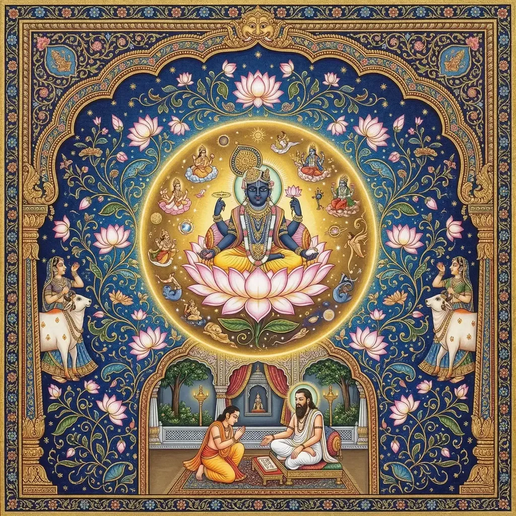 Vishnu Purana - Part One: Sarga (Cosmic Origination) and the Guru–Śiṣya Transmission