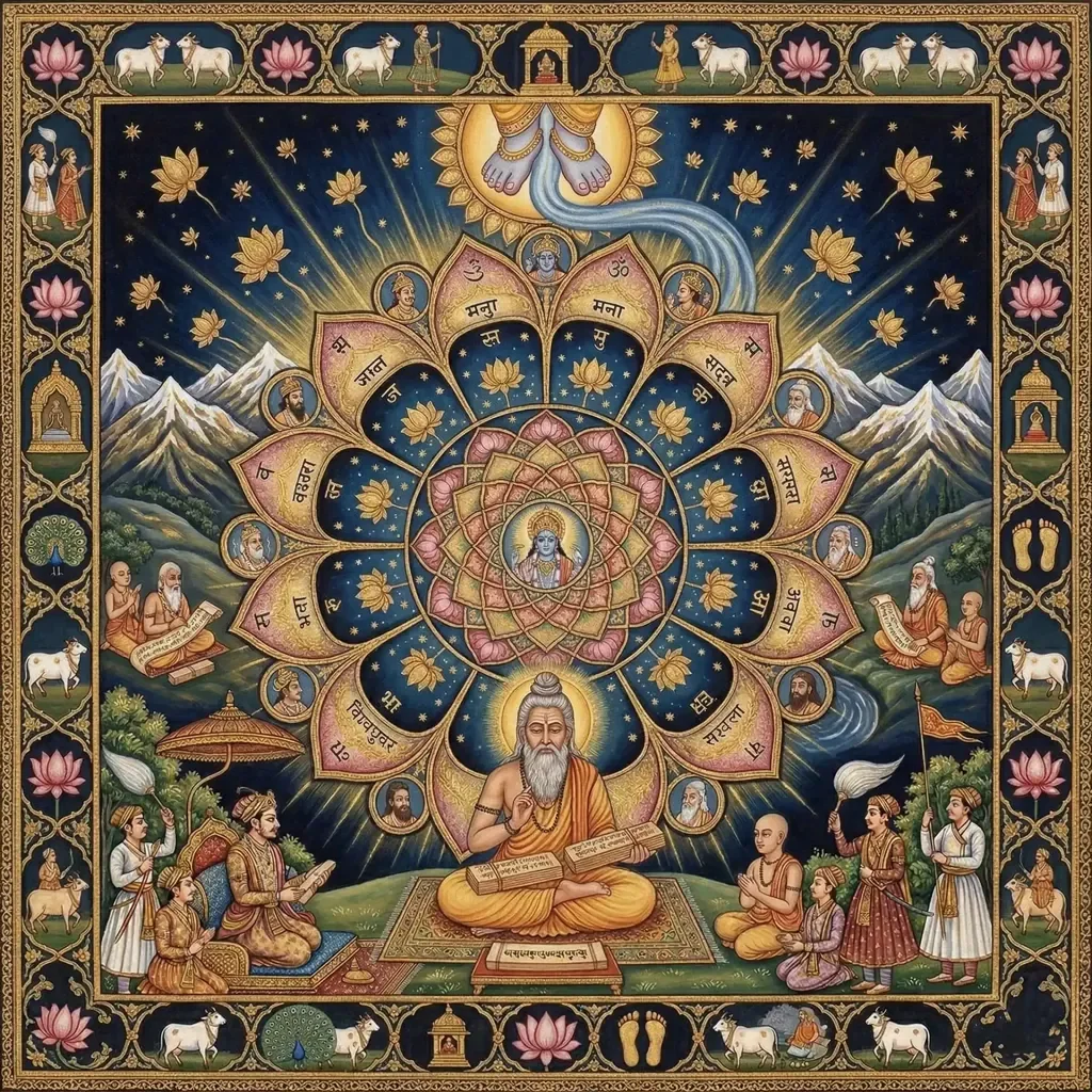 Vishnu Purana - Amsha 3: Manvantaras, Divine Governance, and the Vyāsa Principle